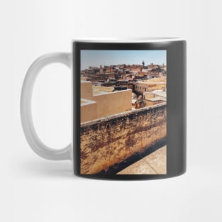 View Over Historic Centre of Fez (Morocco) Mug